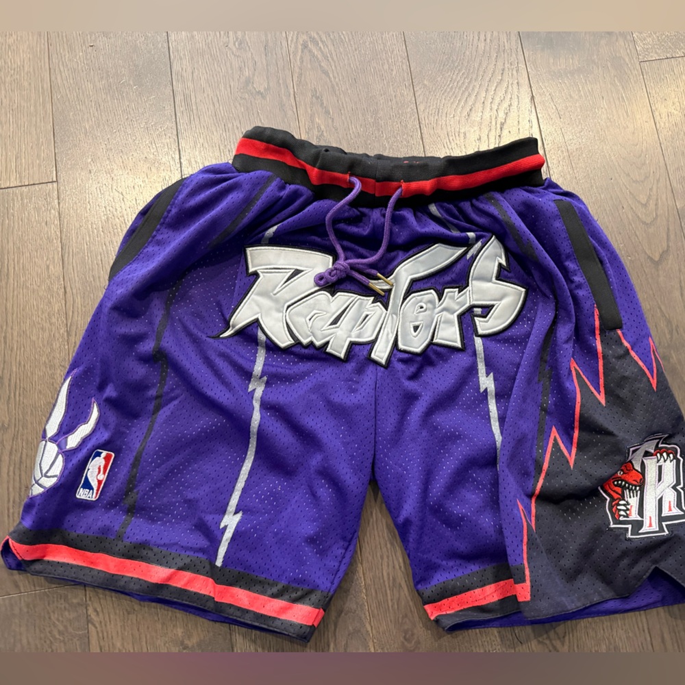 Toronto Raptors Hardwood Classics Shorts